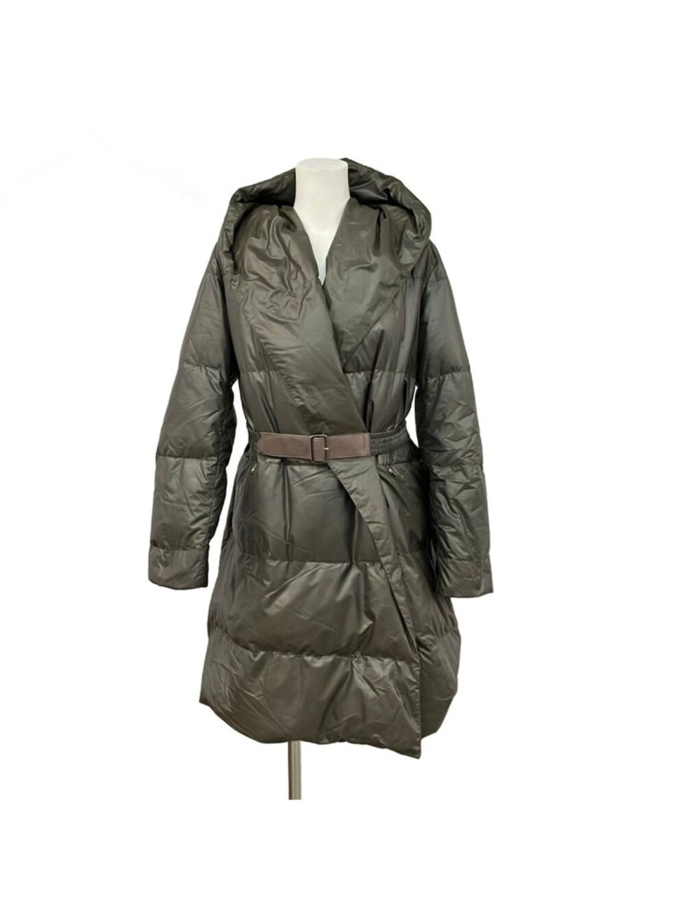 Max Mara Down Coat I M Dark Brown Winter 42